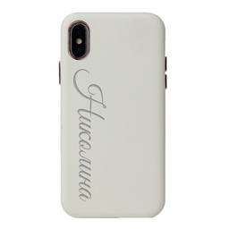 [P0002-12] Кожен CASE за iPhone с лазерно гравиране - Име